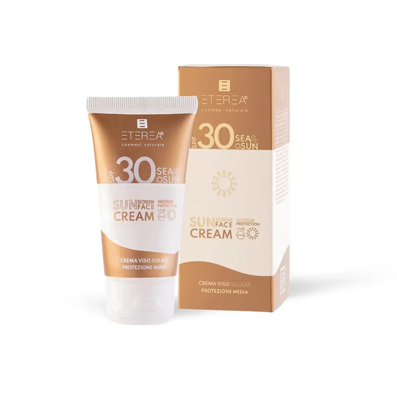 Sun Screen Face Cream SPF30 ETEREA COSMESI NATURALE | Pinalli