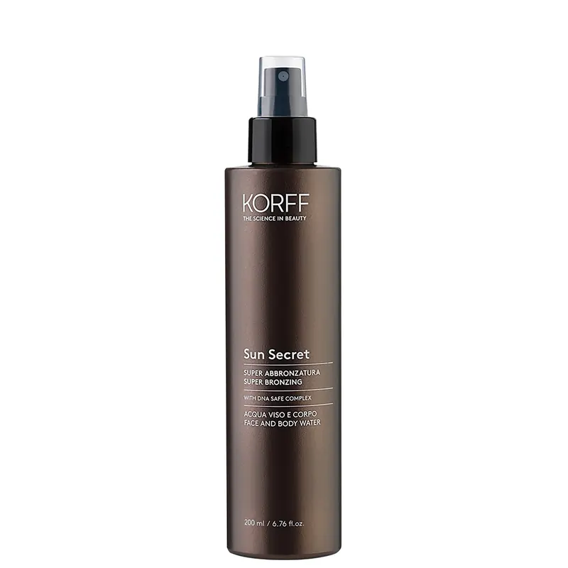 Sun Secret Acqua Solare Super Abbronzante KORFF | Pinalli