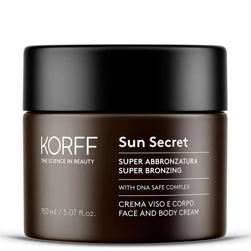 Sun Secret Crema Solare Super Abbronzante KORFF | Pinalli