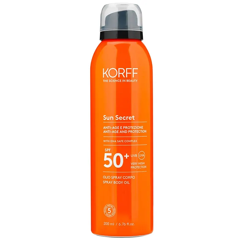 Sun Secret Olio Spray Dry Touch SPF50+ KORFF | Pinalli