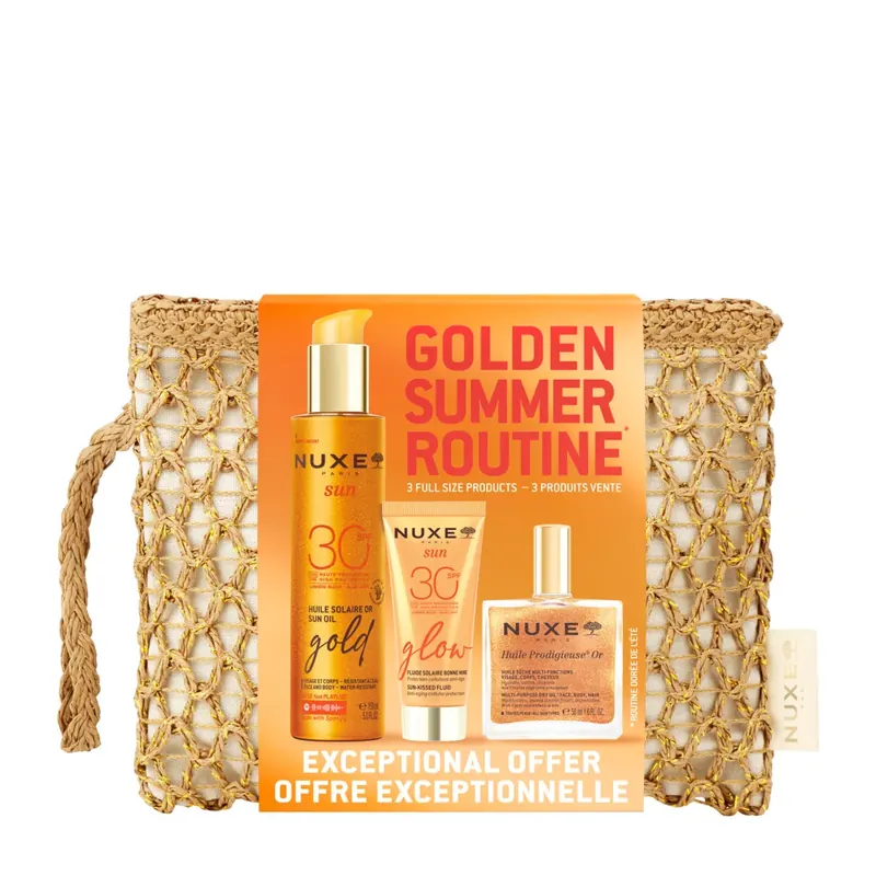 Sun Trousse Summer Routine Dorata 1pz NUXE | Pinalli