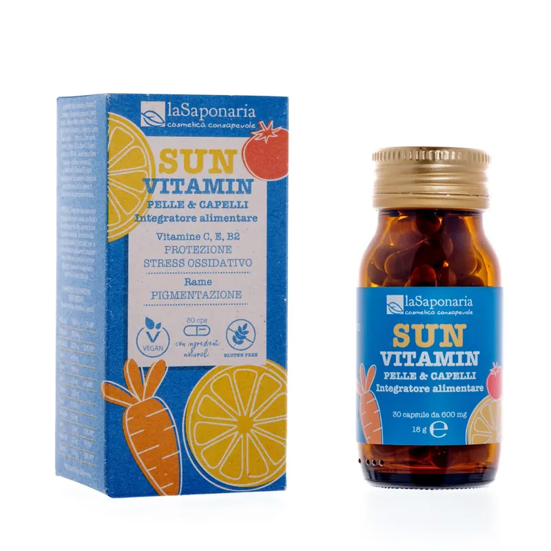 SUN VITAMIN - Integratore alimentare protezione e pigmentazione LA SAPONARIA | Pinalli