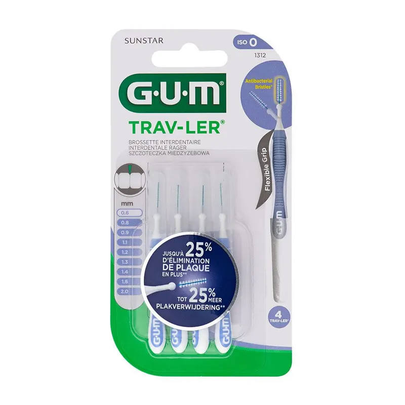 Sunstar GUM Trav-ler® Scovolino Interdentale 0.6 mm