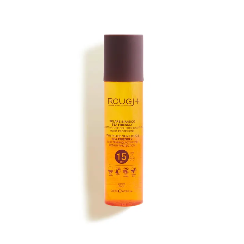 Suntech Solare Bifasico SPF15 con attivatore di melanina ROUGJ | Pinalli