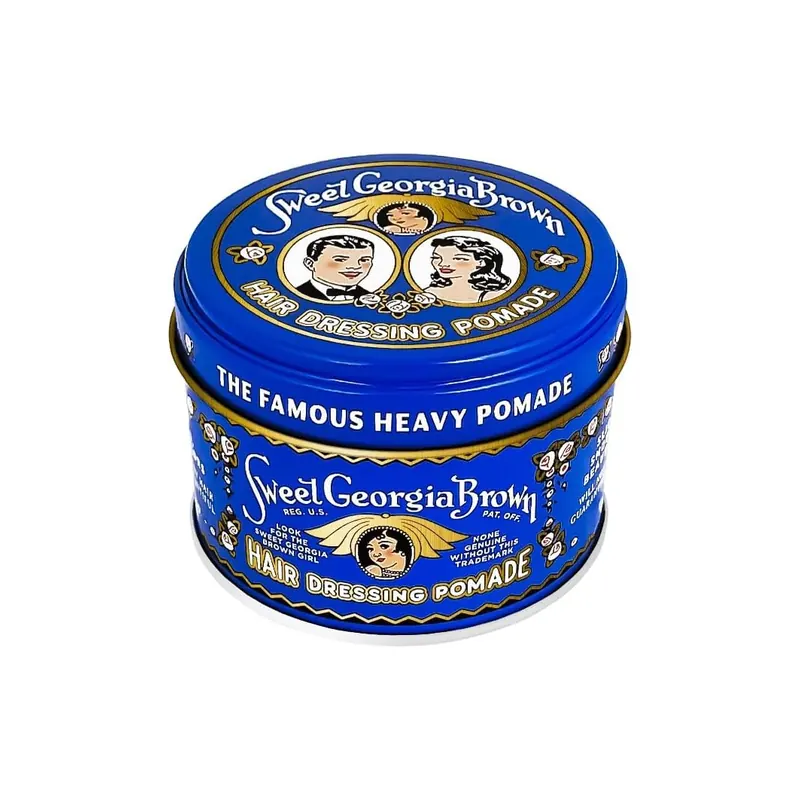 Sweet Georgina Brown Hair Dressing Pomade ''Blue'' 114g