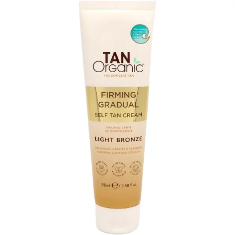 TAN Organic Firming Gradual Self Tan Cream, 100 ml