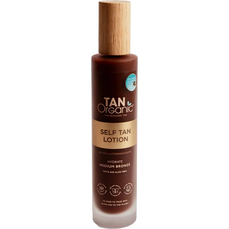TAN Organic Self Tan Lotion Medium Bronze, 100 ml