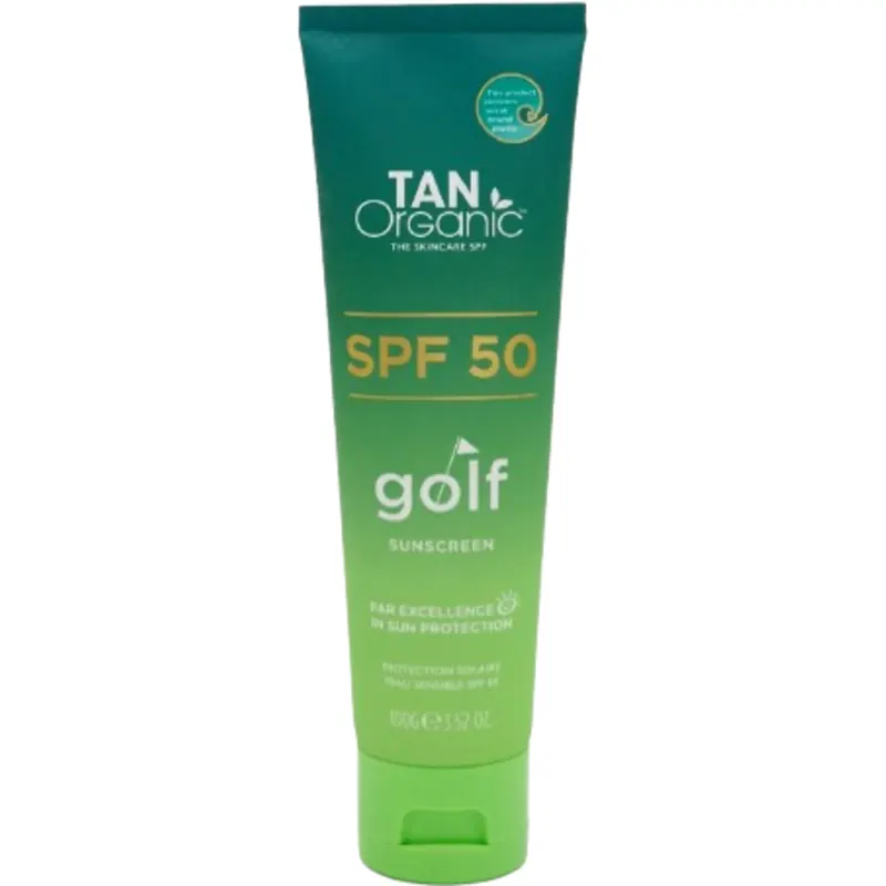TAN Organic Sunscreen Golf SPF 50, 100 g