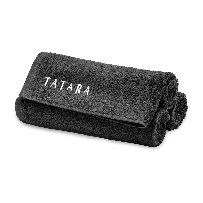 Tatara asciugamano nero