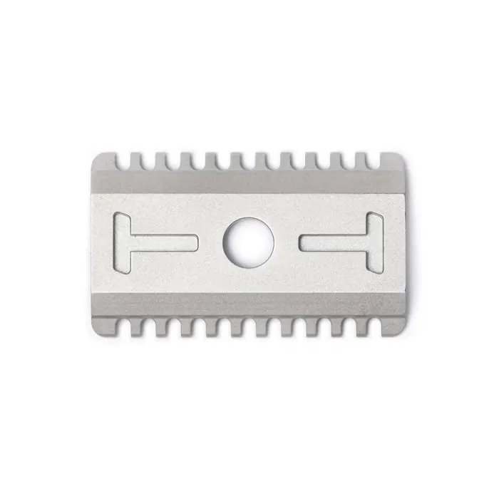 Tatara piastra rasoio di sicurezza open comb Masamune silver