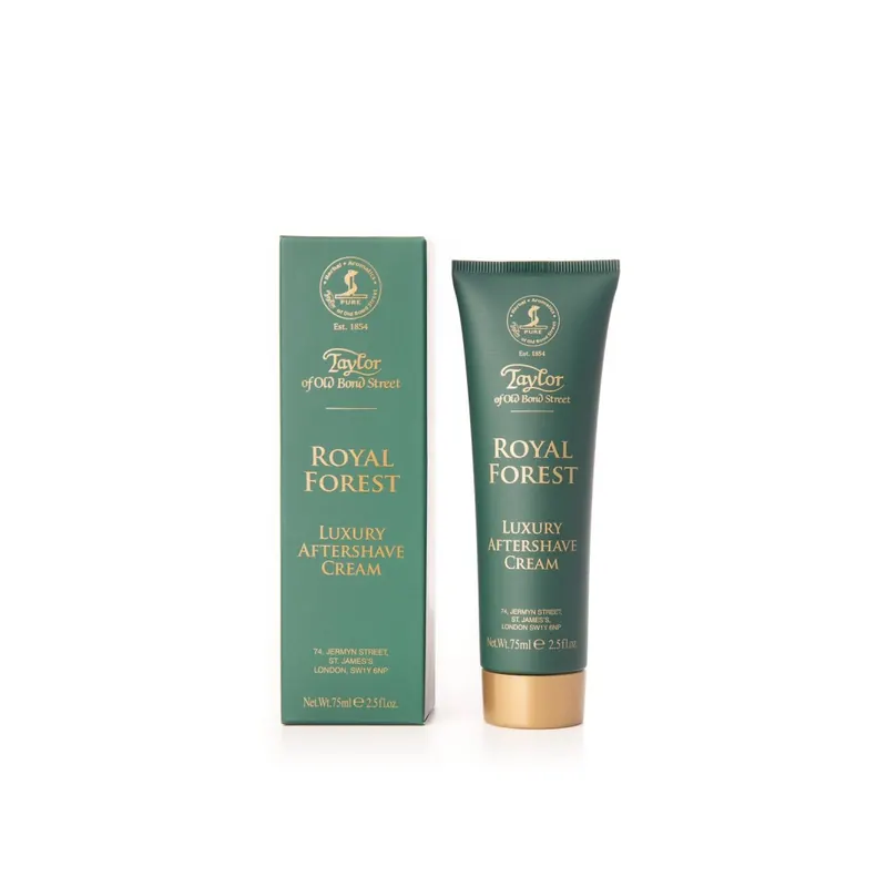 Taylor of Old Bond Street Aftershave Cream Royal Forest Collection 75ml
