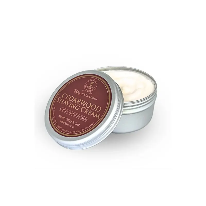Taylor of Old Bond Street Cedarwood Shaving Cream Bowl 75g