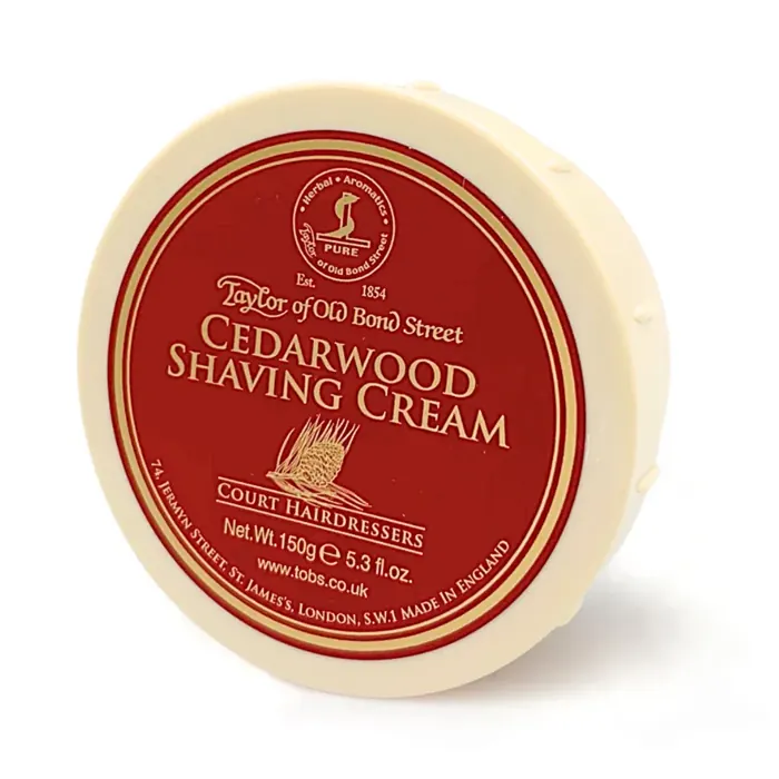 Taylor of Old Bond Street crema da barba Cedarwood 150 g