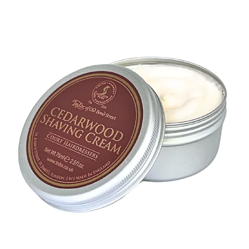 Taylor of Old Bond Street crema da barba Cedarwood 75 ml