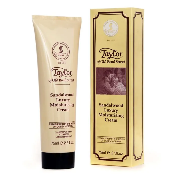 Taylor of Old Bond Street crema idratante viso Sandalwood 75ml