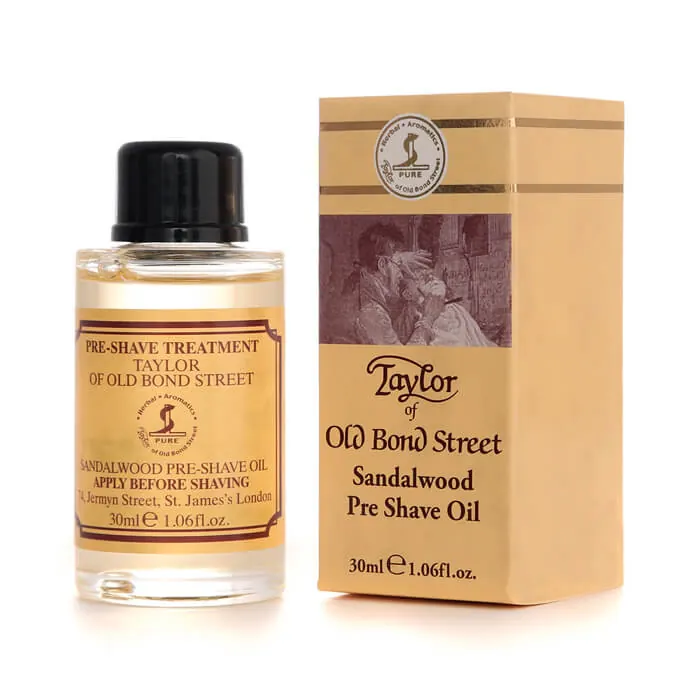 Taylor of Old Bond Street olio prebarba Sandalwood 30ml