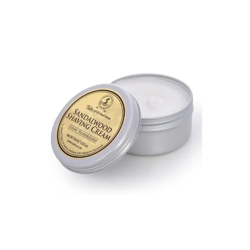 Taylor Of Old Bond Street Sandalwood Shaving Cream Bowl 75ml