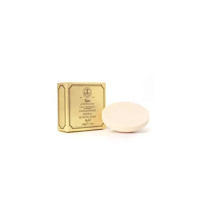 Taylor of Old Bond Street Sandalwood Shaving Soap Refill 100g