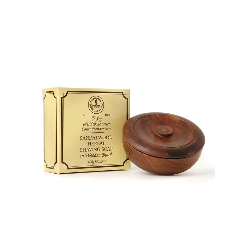 Taylor of Old Bond Street Sandalwood Shaving Wooden Bowl 100gr.
