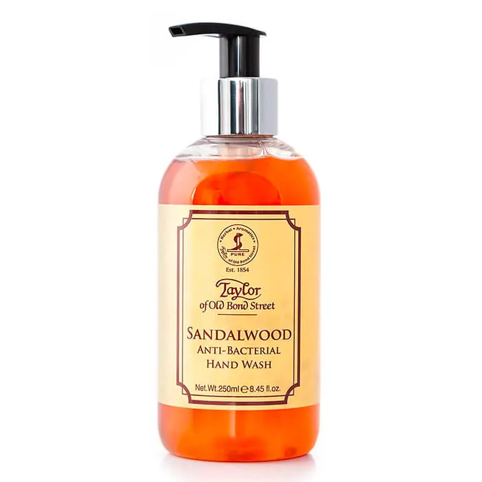 Taylor of Old Bond Street sapone mani Sandalwood antibatterico 250ml