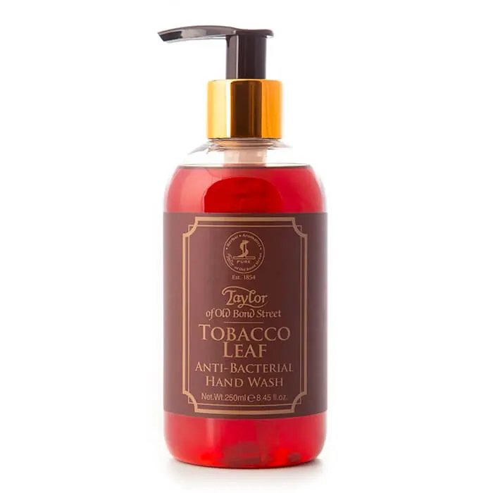 Taylor of Old Bond Street sapone mani Tobacco Leaf antibatterico 250ml