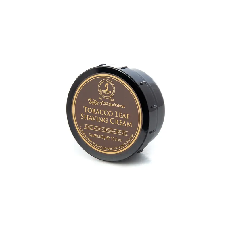 Taylor of Old Bond Street Tobacco Leaf Shaving Cream 150g