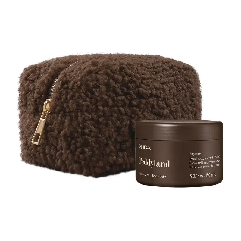 TEDDYLAND – BURRO CORPO latte di cocco e fave di cacao PUPA | Pinalli