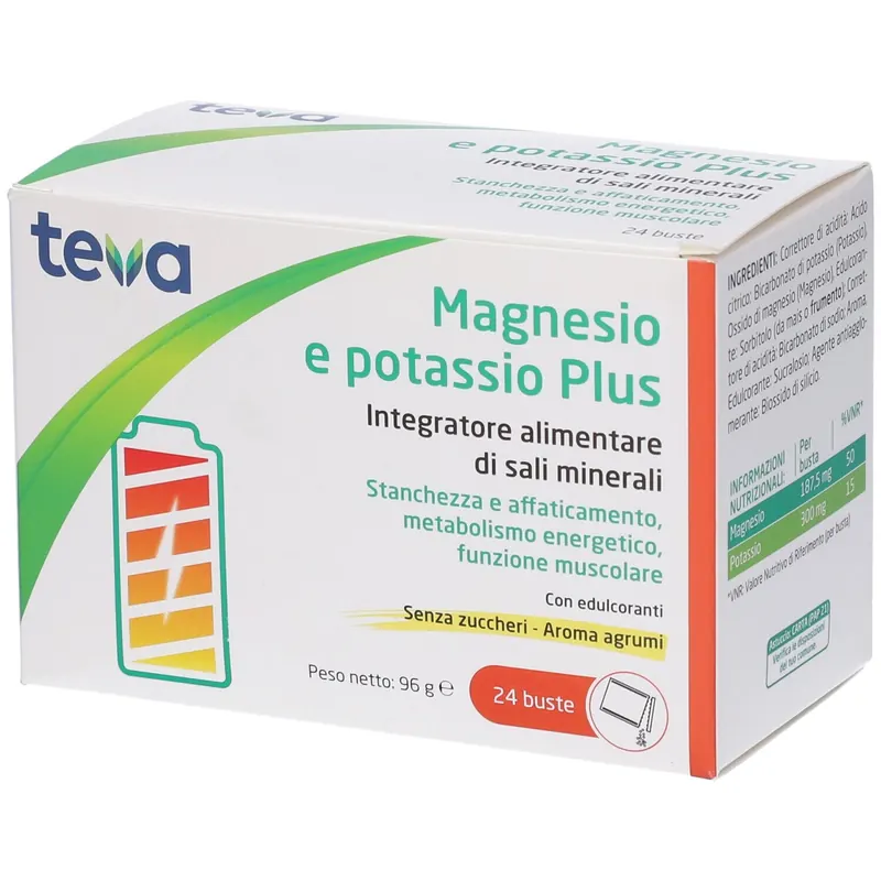 TEVA Magnesio e Potassio Buste