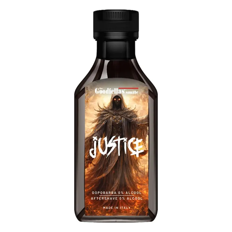 The Goodfellas’ smile fluido dopobarba Justice zero alcool 100ml