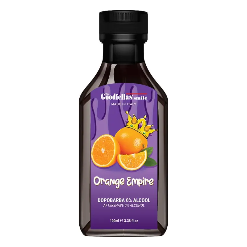 The Goodfellas’ smile fluido dopobarba Orange Empire zero alcool 100ml