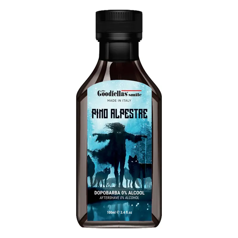 The Goodfellas’ smile fluido dopobarba Pino Alpestre zero alcool 100ml