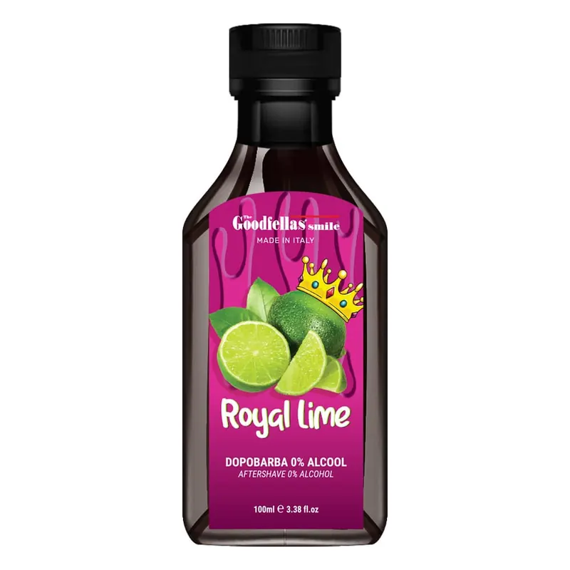 The Goodfellas’ smile fluido dopobarba Royal Lime zero alcool 100ml