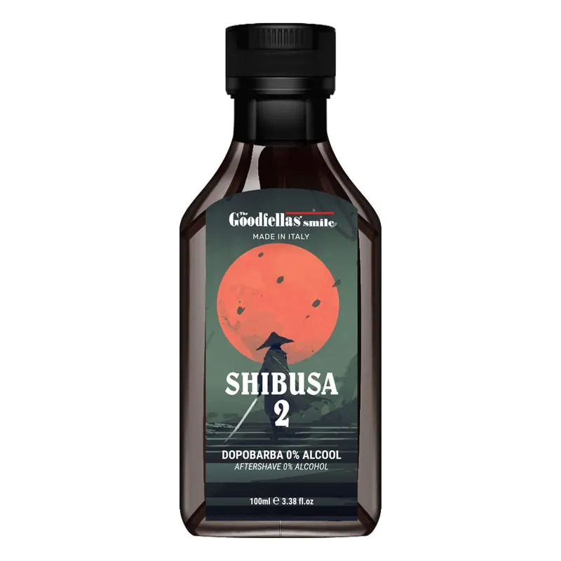 The Goodfellas’ smile fluido dopobarba Shibusa 2 zero alcool 100ml