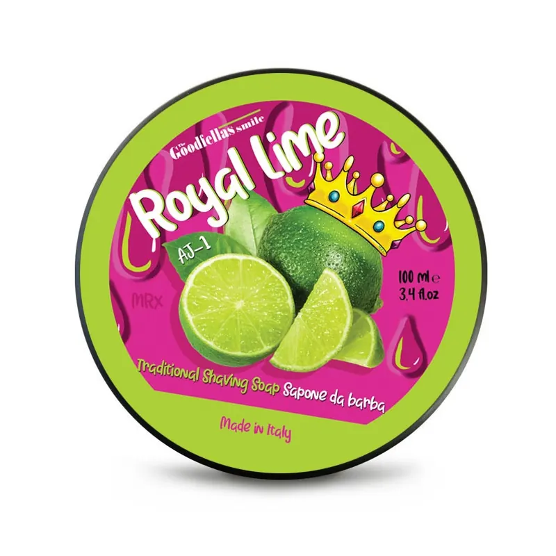 The Goodfellas' Smile Royal Lime Shaving Soap 100ml