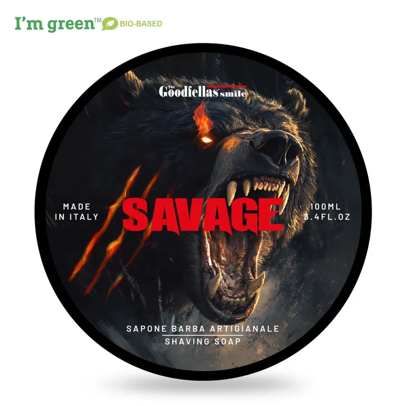 The Goodfellas’ smile sapone da barba Savage formula AJ1 100ml