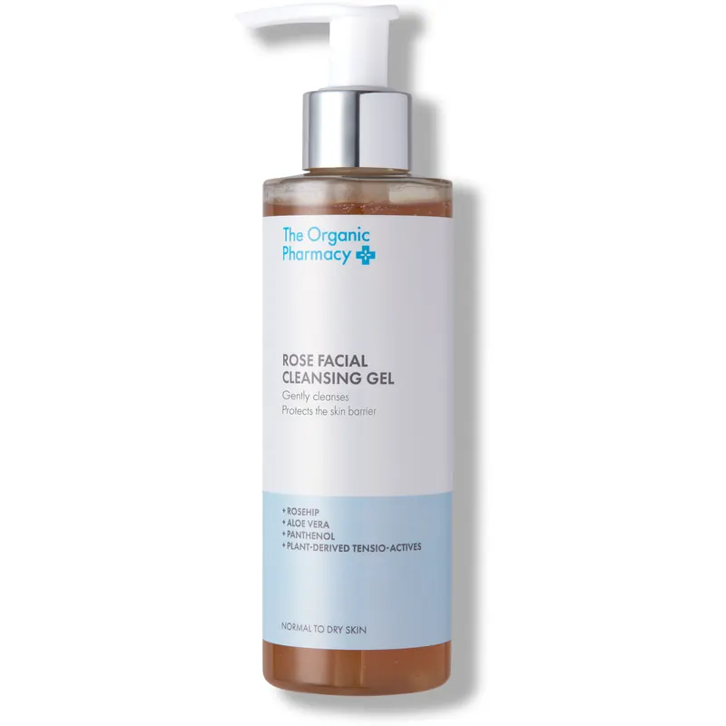 The Organic Pharmacy Rose Facial Cleansing Gel, 200 ml