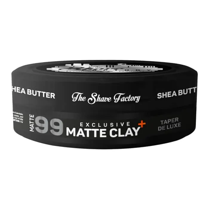The Shave Factory cera per capelli opaca clay con burro di Karite 150ml