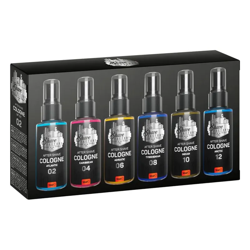 The Shave Factory Gift Set 02 dopobarba colonia 6x50ml