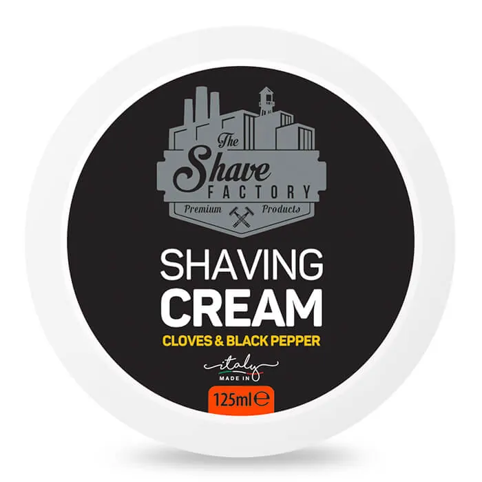 The Shave Factory sapone da barba Cloves & Black Pepper 125ml