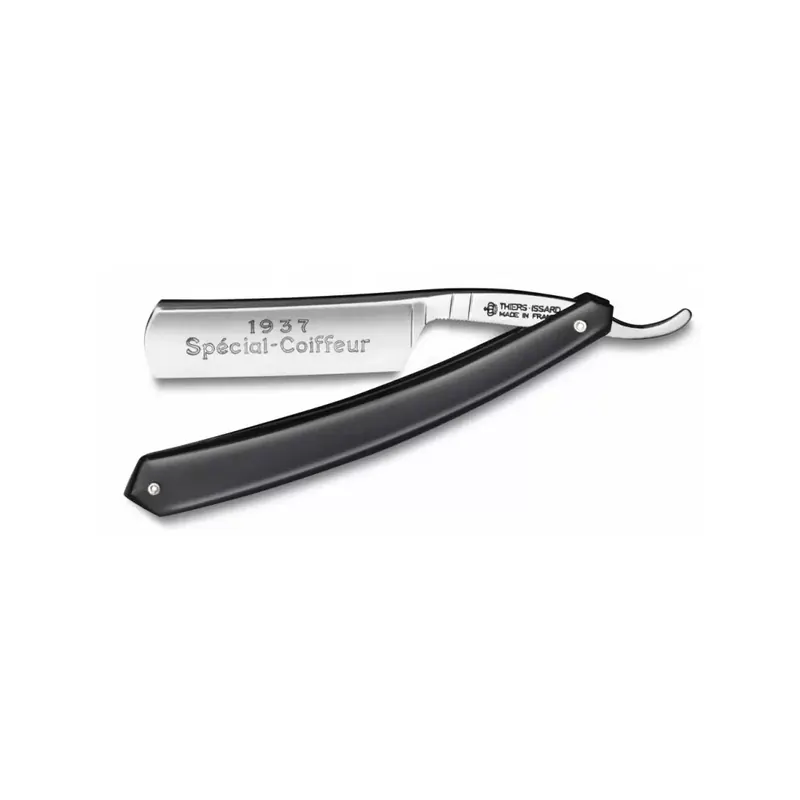 Thiers-Issard 5/8 Straigh Razor Special Coiffeur Black Plastic