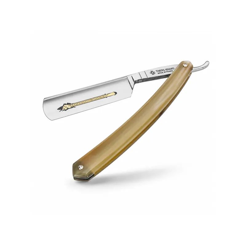 Thiers Issard Straight Razor 6/8 Blond Horn Durandal