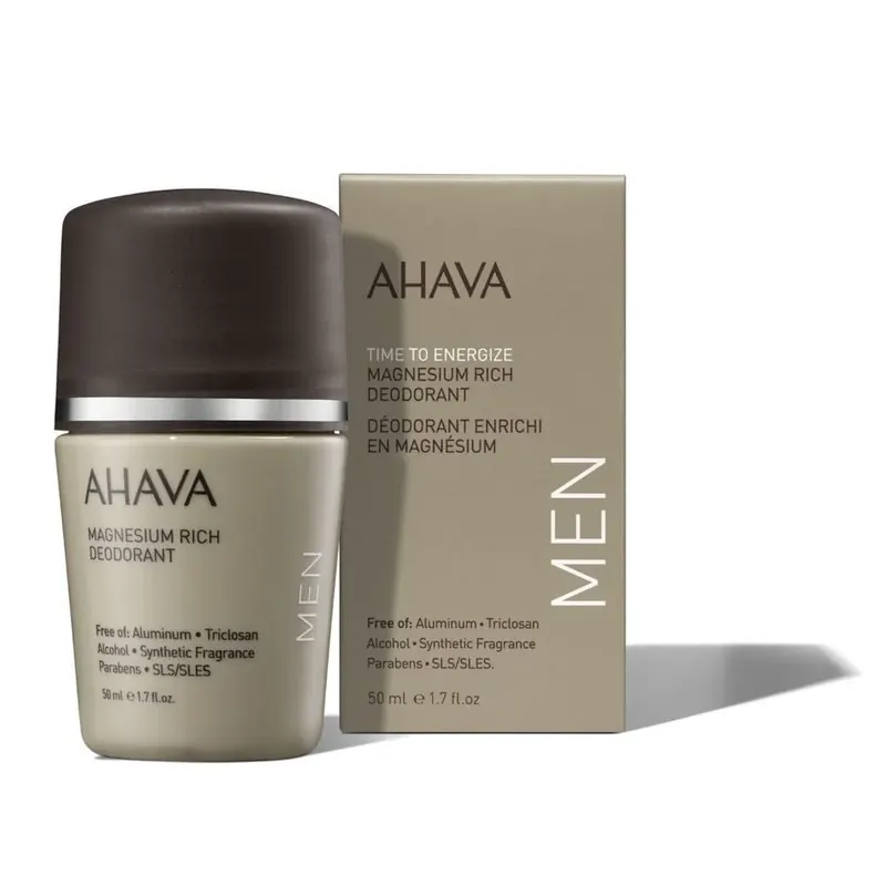 Time to Energize Magnesium Rich Deodorant AHAVA | Pinalli