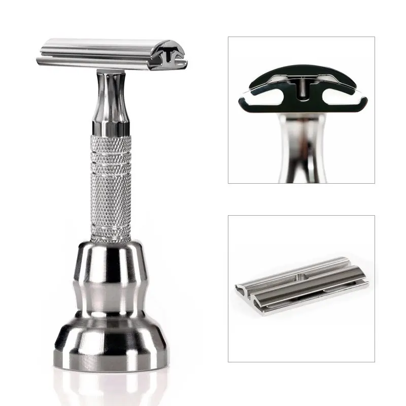 Timeless rasoio di sicurezza slim in acciaio inox scelto da Matt Timura