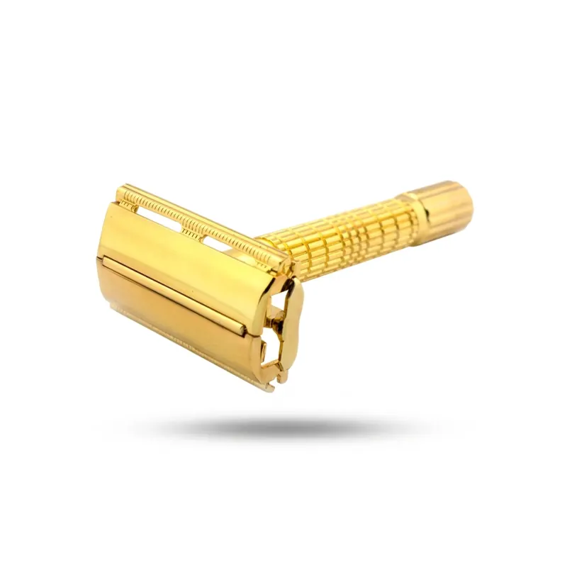 Timor Gold Butterfly Safety Razor 80mm