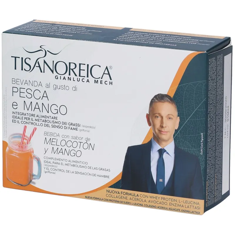 TISANOREICA® Bevanda al gusto di PESCA e MANGO
