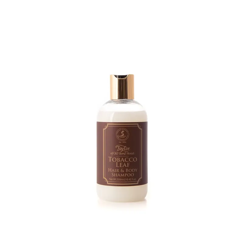 Tobacco Leaf Hair and Body Shampoo 250ml Taylor of Old Bond Street.