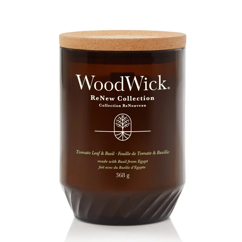 Tomato Leaf & Basil LARGE WOODWICK | Pinalli