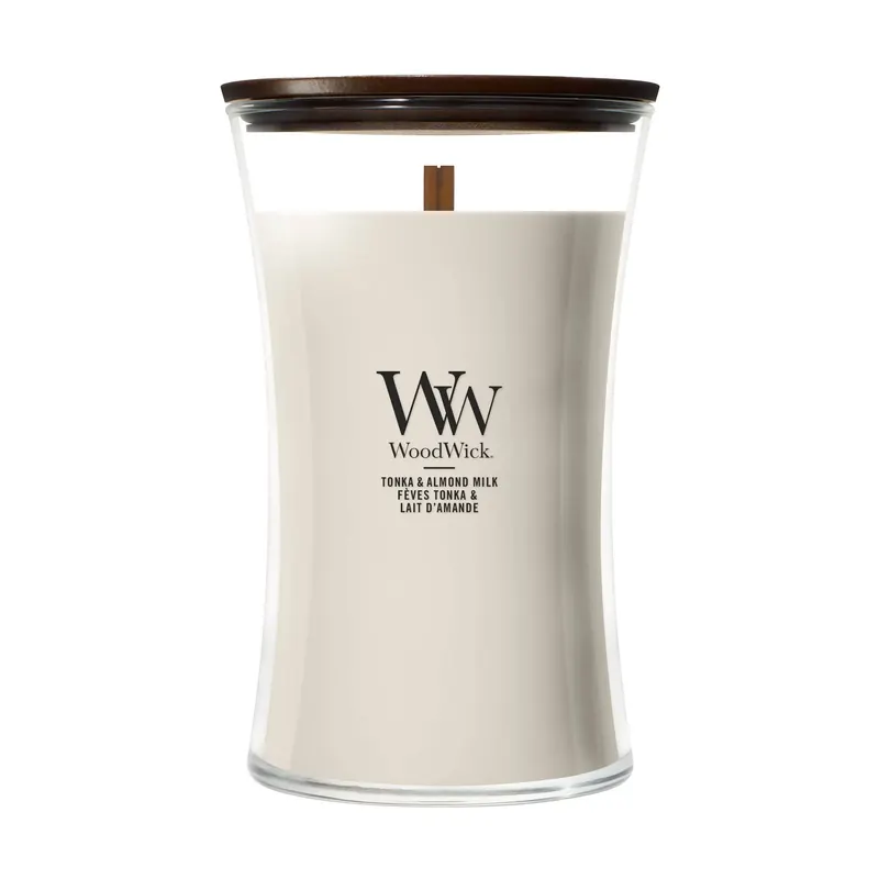 Tonka & Almond Milk LARGE WOODWICK | Pinalli
