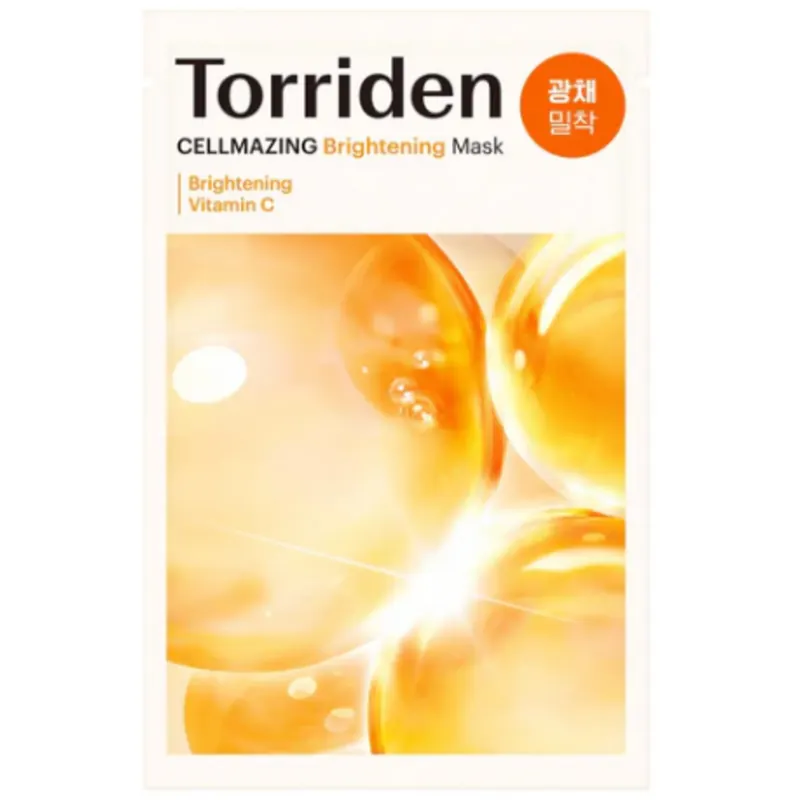 Torriden CELLMAZING Brightening Mask, 10 pezzi