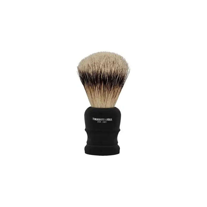 Trueffit & Hill Wellington Shaving Brush Super Badger Ebony
